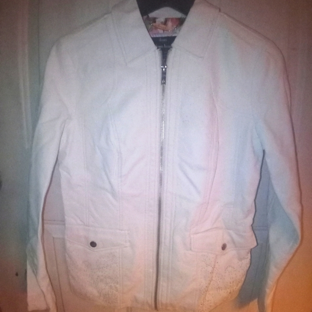 Dennis Basso leather jacket